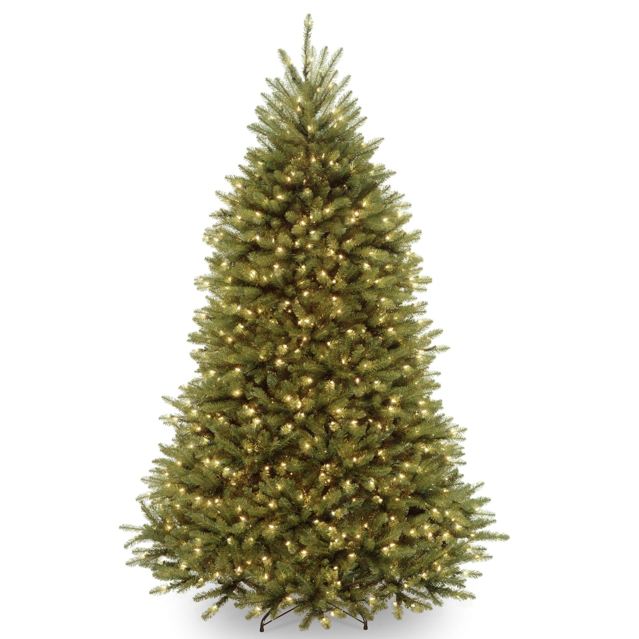 7ft. Pre-Lit PowerConnect™ Dunhill® Fir Tree Artificial Christmas Tree, Clear Lights